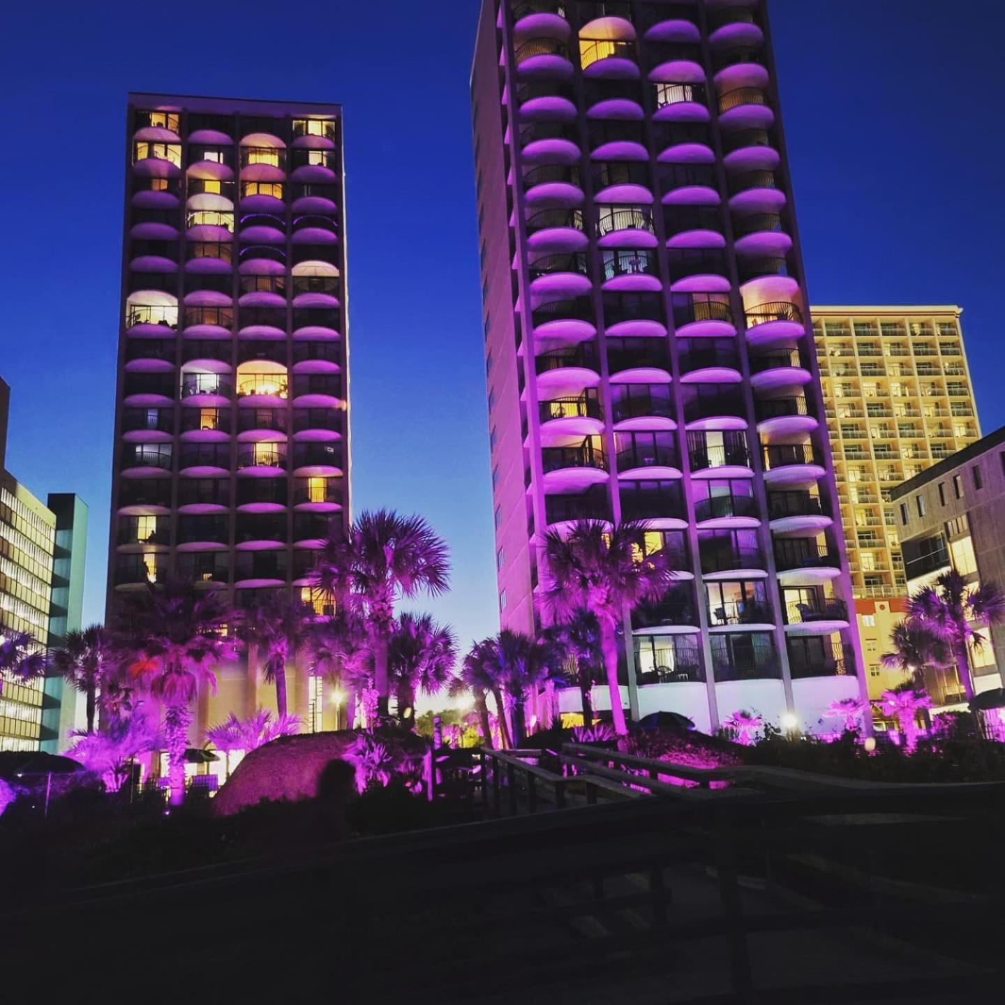 Ocean Front 53 Steps Aparthotel Myrtle Beach Exterior photo